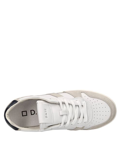 Sneakers in pelle e camoscio D.A.T.E. | COURT 2.0 BASICBIANCO-BLU